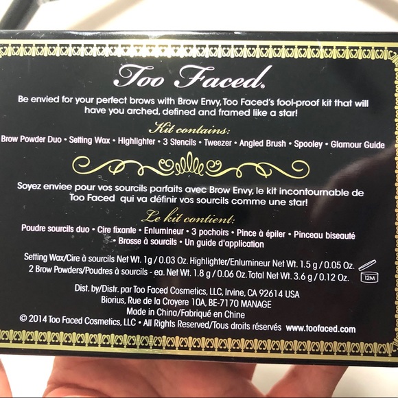 Two Faced Brow Envy Brow Kit - Picture 4 of 4